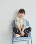 tシャツ 肩開きデザイン リボンTシャツ キッ...の詳細画像1