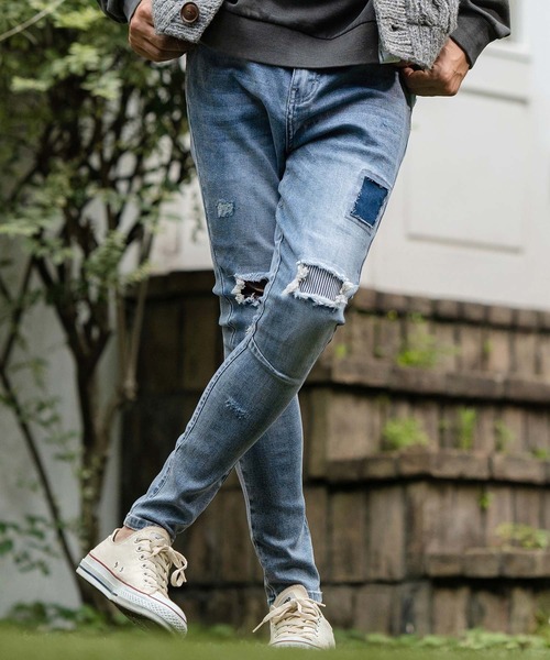 デニム・ジーパン DEPARTMENT 5 Men Denim Pants UP5182DF0056999 Gray SO ORIGINAL WOMEN'S 5 POCKET DENIM PANTS (VINTAGE WASH) | SO