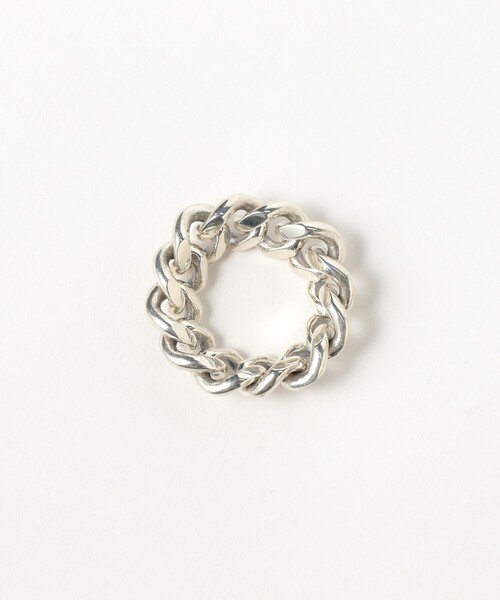 指輪 リング 「EXCLUSIVE」R466 - Curb Chain Ring Large メンズ レディースの画像