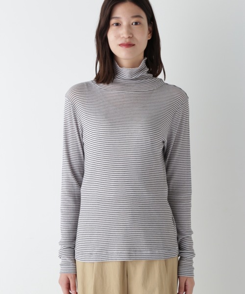 未使用HAENGNAEヘンネKISHIMENシアータートルネック 未使用HAENGNAEヘンネKISHIMENシアータートルネック - メルカリ