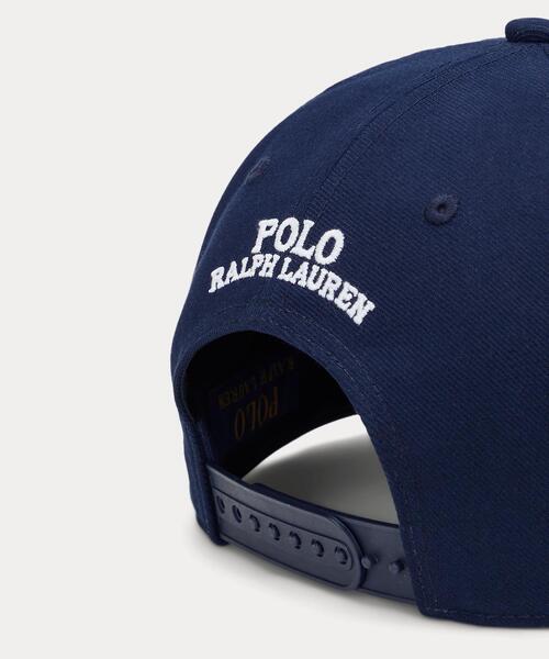 ツイル ハイクラウン ボール キャップ（キャップ）｜POLO RALPH