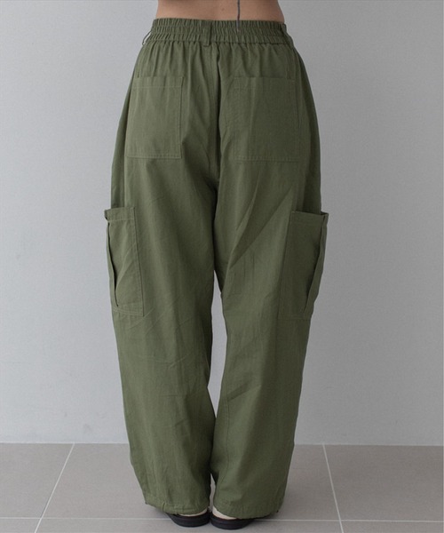 SUWDEE カーゴパンツ volume cargo pants レディース : ZOZOTOWN