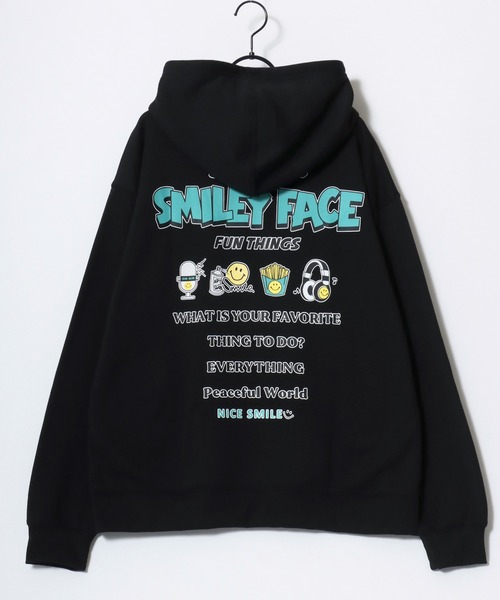 SMILEY FACE（スマイリーフェイス） パーカー レディース メンズ