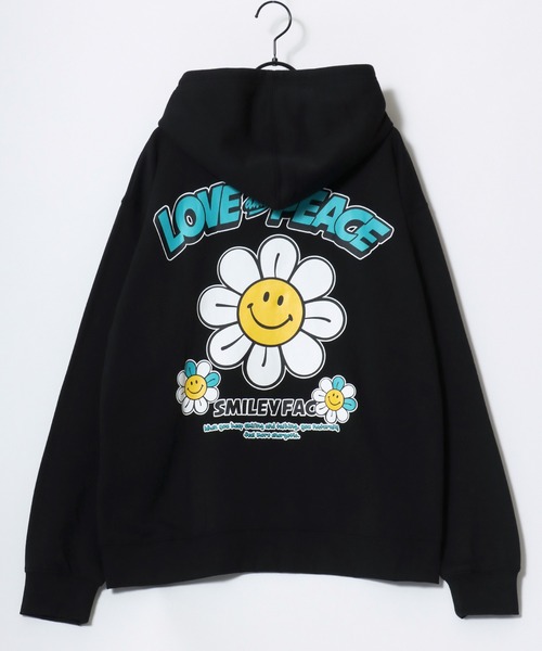 SMILEY FACE（スマイリーフェイス） パーカー レディース メンズ