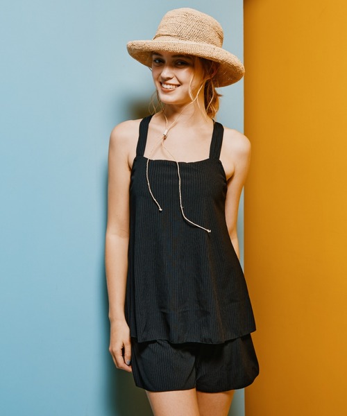 San-ai Resort 三愛水着楽園 水着 「WEB限定商品」 タンキニキュロパン