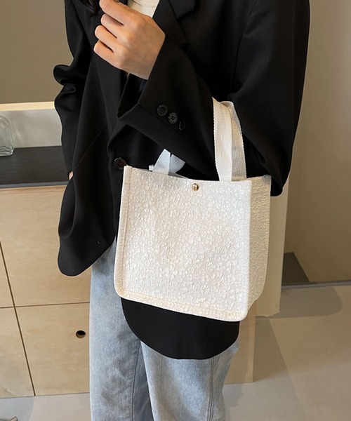 Mignonjour トートバッグ Mignonjour/フラワーミニトートバッグ M2579
