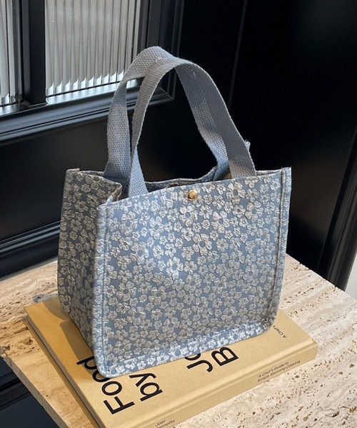 Mignonjour トートバッグ Mignonjour/フラワーミニトートバッグ M2579