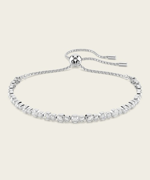 SWAROVSKI ラウンドカット センターストーン ブレスレット SWAROVSKI ブレスレット 「公式」「スワロフスキー」Matrix