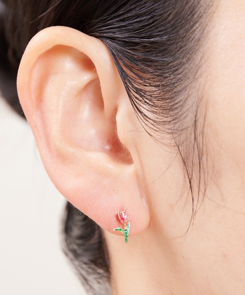新品　ゾーラ　Zoule　calla　リング　花　12号  ピンク Zoule ゾーラ：FLOWER LETTER SERIES flower letter3 花言葉