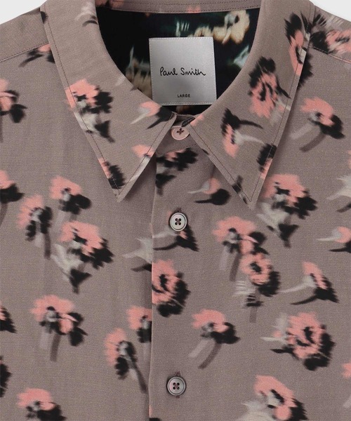 Paul Smith アートプリントシャツ L Textured Floral