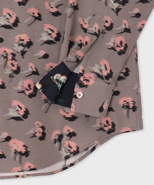 Paul Smith COLLECTION アーティストスタジオプリントシャツ Paul Smith（ポール・スミス） シャツ Shadow Floral”プリントシャツ