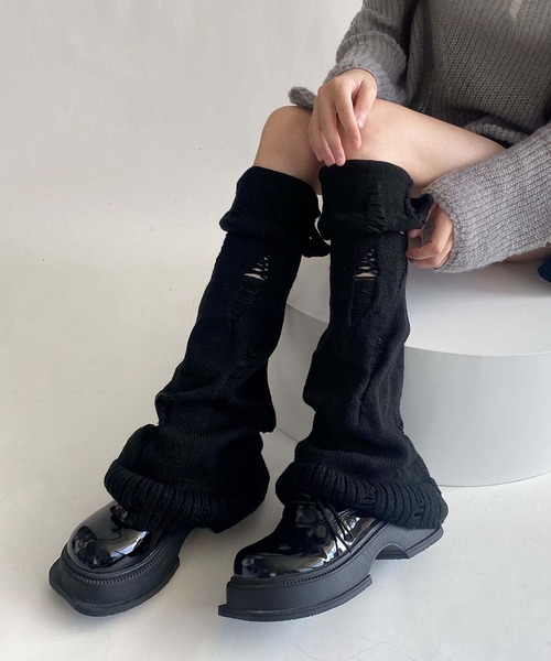 mosox レッグウォーマー 「2025 MOSOX NEW COLLECTION」ダメージレッグ