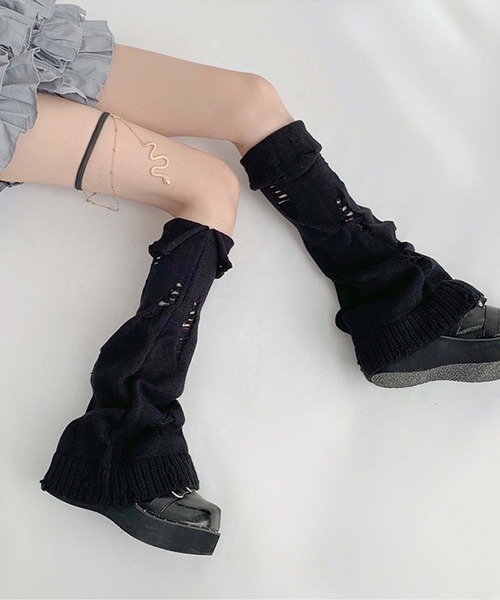 mosox レッグウォーマー 「2025 MOSOX NEW COLLECTION」ダメージレッグ