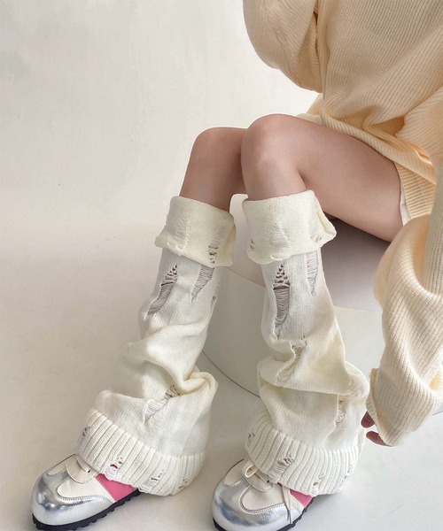 レッグウォーマー 楽天市場】【2025AW】 【MOSOX】紐付きレッグウォーマー 膝 ロング