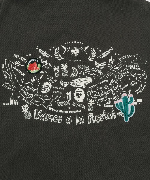 チチカカ（TITICACA） ミリタリージャケット モッズコート コラージュ