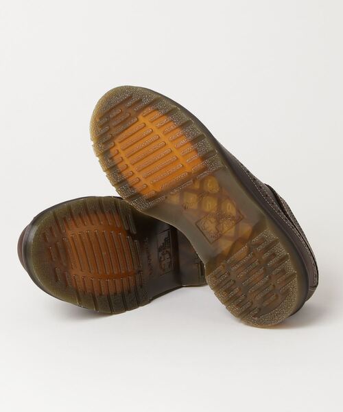 【ドクターマーチン】グレー ハイカットブーツ イエローステッチ DrMartens ドクターマーチン スムース レザー イエローステッチ