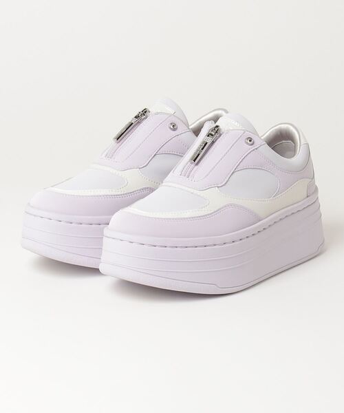 diana（プラスダイアナ） スニーカー 「軽量」フロントジップ