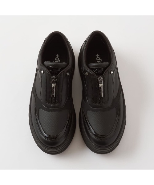 diana（プラスダイアナ） スニーカー 「軽量」フロントジップ