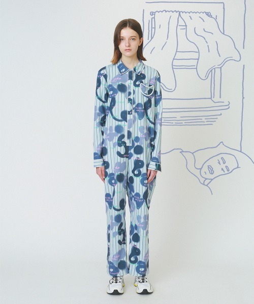 オールインワン 「soduk」circle pocket jumpsuit レディース
