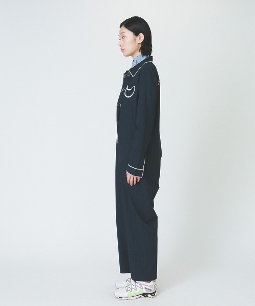 オールインワン 「soduk」circle pocket jumpsuit レディース 