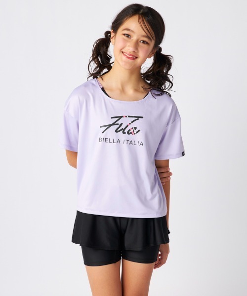 FILA 水着 「FILA」「紫外線対策/UVケア」Tシャツセットスクール