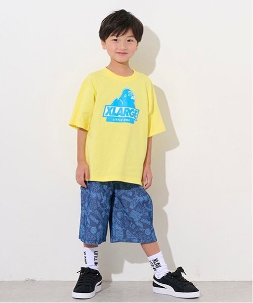XLARGE KIDS tシャツ スランテッドOG半袖Tシャツ キッズ 子供服