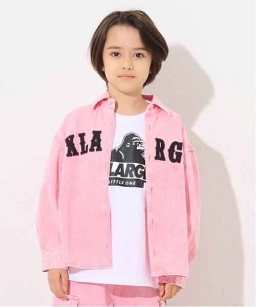 XLARGE KIDS tシャツ スランテッドOG半袖Tシャツ キッズ 子供服