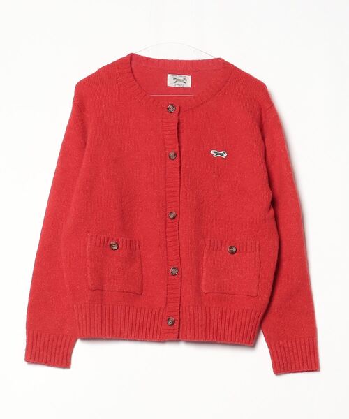 TOWNCRAFT（タウンクラフト） ニットカーディガン FREE レッド