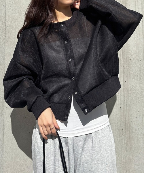 ISOOK カーディガン I-SOOK カーディガン 「ISOOK / アイスー」Vネックスウェット