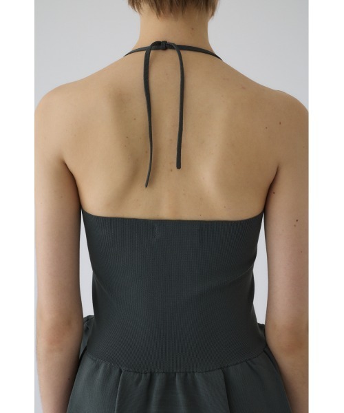 パーティードレス ワンピース Cocoon knit dress コクーンニットドレスの画像