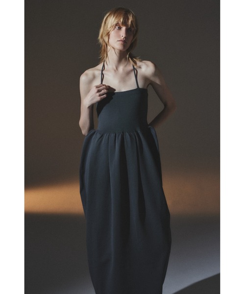 パーティードレス ワンピース Cocoon knit dress コクーンニットドレスの画像