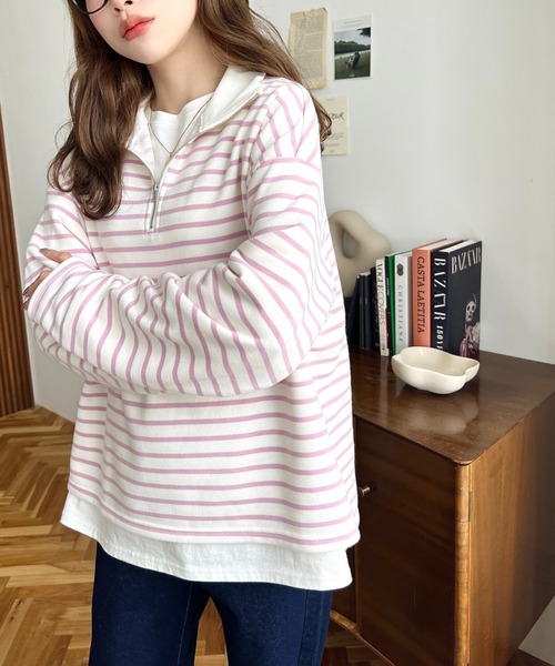 [moment+] тренировочный cut and sewn M зеленый женский 