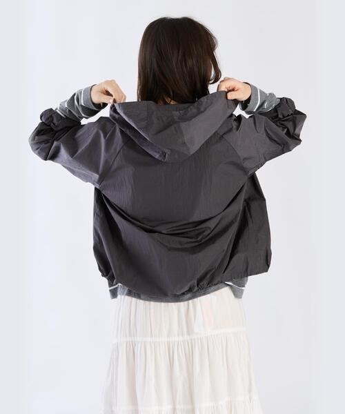 To b. by agnes コート アウター ナイロンパーカージャケット