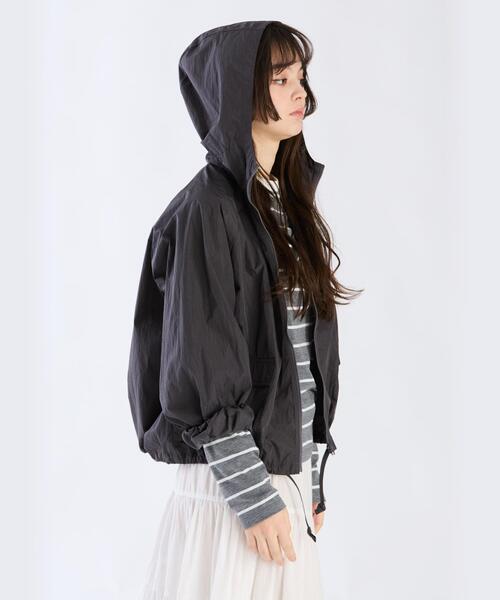 To b. by agnes コート アウター ナイロンパーカージャケット