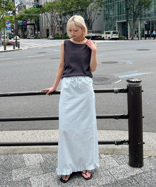 PILIT スカート サッカー裾フリルスカート : ZOZOTOWN Yahoo!店 - 通販