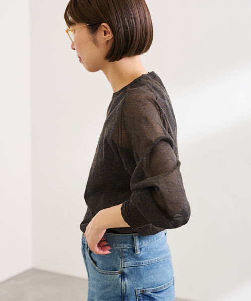 FRAMeWORK ニット セーター ラミーMIXニットロンT レディース