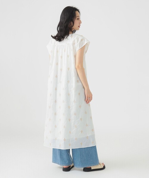 ビームスワンピース、チュニック B：MING by BEAMS ワンピース カットマキシ ワンピース（S〜M