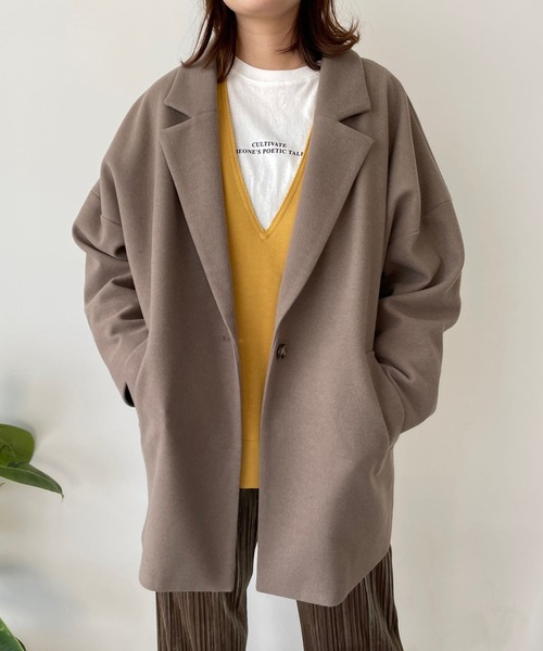 LOWRYS FARM（ローリーズファーム） チェスターコート FREE ブラウン