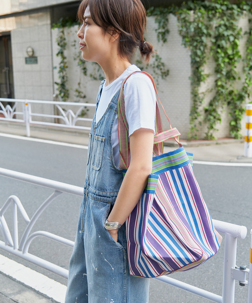 ABONNE [配送/関税込み] LUNE STRING BAG_STRIPE Samsonite Luggage Tag | Amsterdam Printing