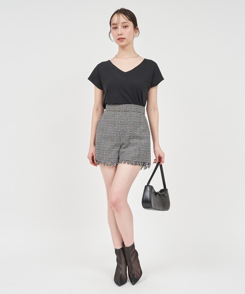 ‼️૮ . ̫ . ა購入ページ‼️サマーツイードショートパンツ SNIDEL｜サマーツイードショートパンツ | Rakuten Fashion(楽天