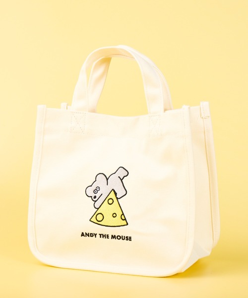 バッグ Andy ロゴテープミニランチバッグ – ねずみのANDY Officialshop