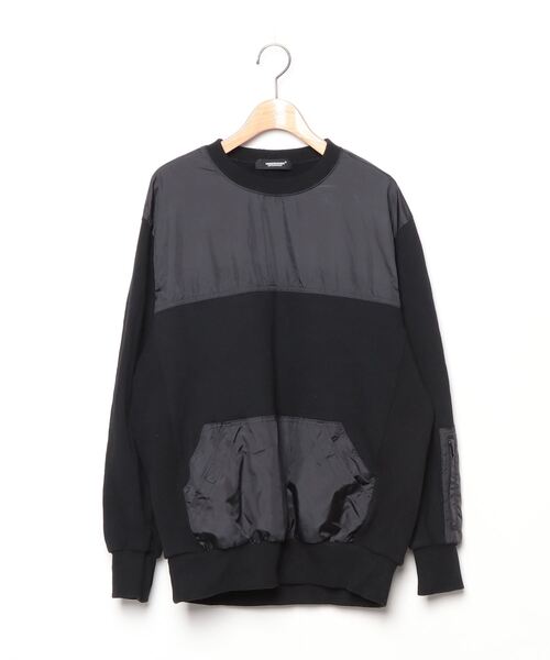 アンダーカバー UNDERCOVER プリント ブラック スウェット 2サイズ.