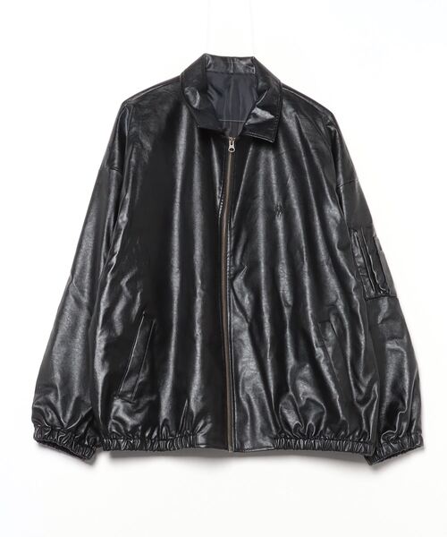 MUHET（ミュエータ） ジップアップブルゾン X-LARGE ブラック