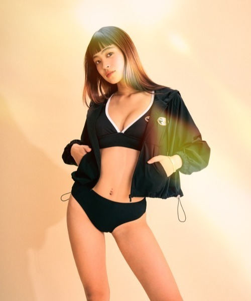 ROXY ラッシュガード FUN ＆ ALIVE PARKA /ロキシーショート丈
