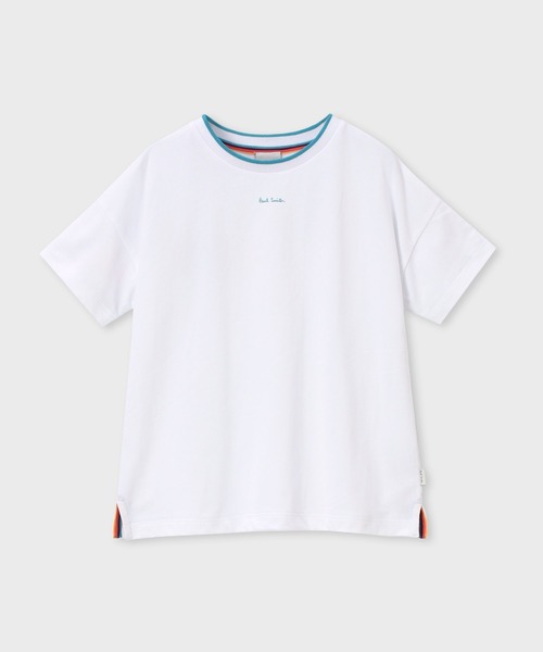 【Paul Smith】Tシャツ Logoバックプリント コットン ホワイト Paul Smith ポールスミス PAUL SMITH drawn by paul Tシャツ