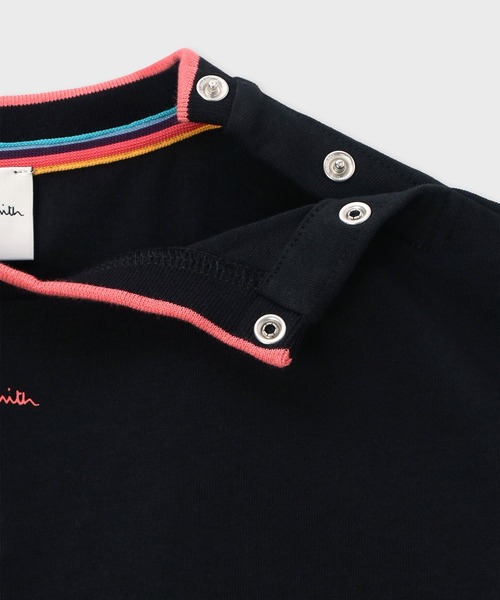 【新品タグ付】Paul Smith JUNIOR アイスロゴ半袖Tシャツ 140 Paul Smith JUNIOR（ポールスミスジュニア）の「アイスロゴ半袖T