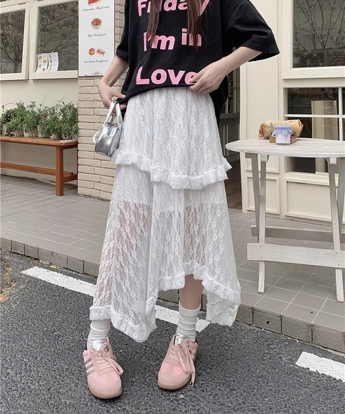 MAISON DE THERESE（メゾン ド テレーズ） ロング スカート フレンチ風