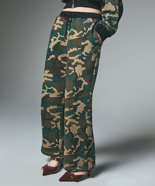 X-girl（エックスガール） スウェットパンツ ジャージ ONE POINT