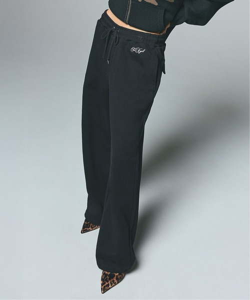 X-girl（エックスガール） スウェットパンツ ジャージ ONE POINT