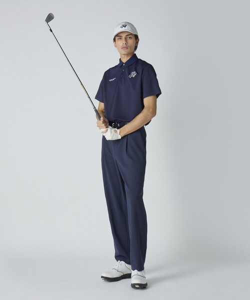 UNITED ARROWS GOLF メンズポロシャツ（色：ホワイト系）｜トップス